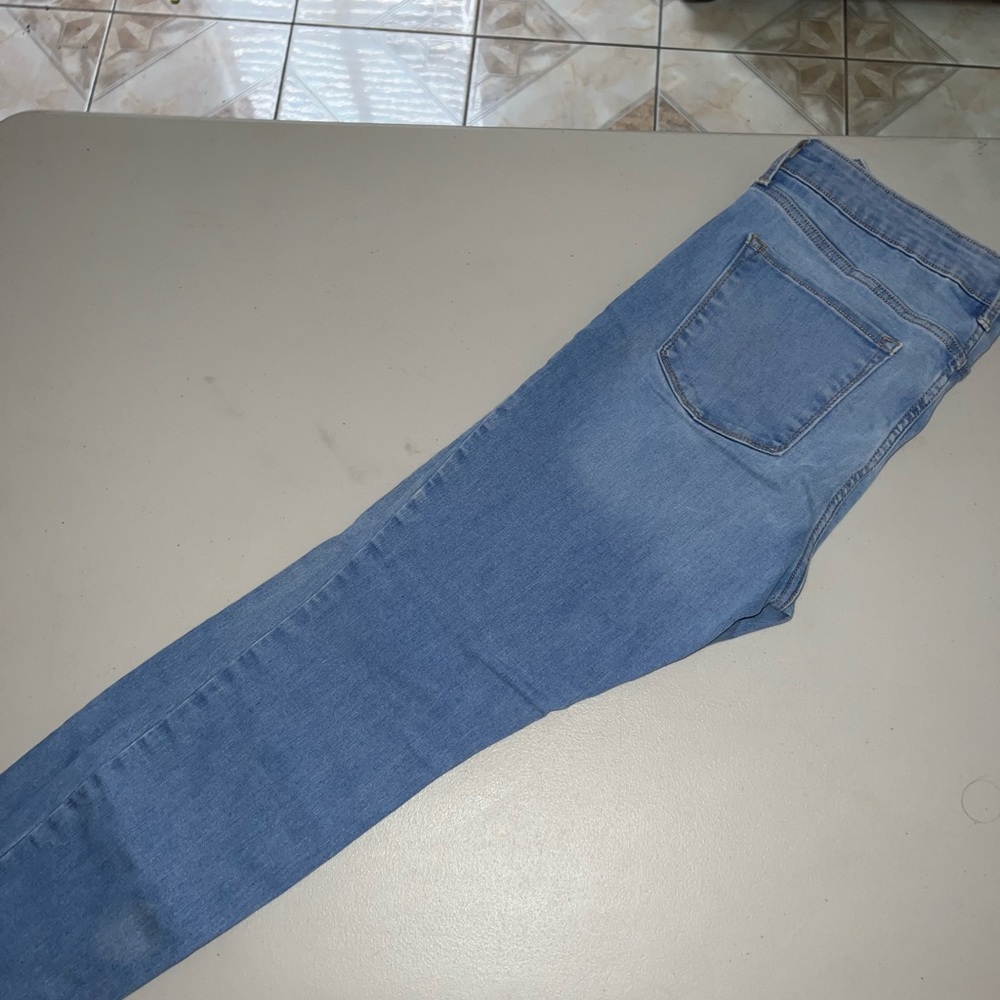 Skinny Blue Jeans